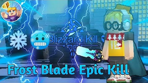 Frost Blade Epic Kill ( Build And Shoot ) - [ Blockman GO - Adventures ] Koto BG