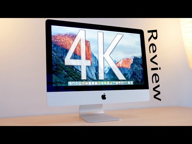 Apple 4K iMac (2015) w/ 21.5