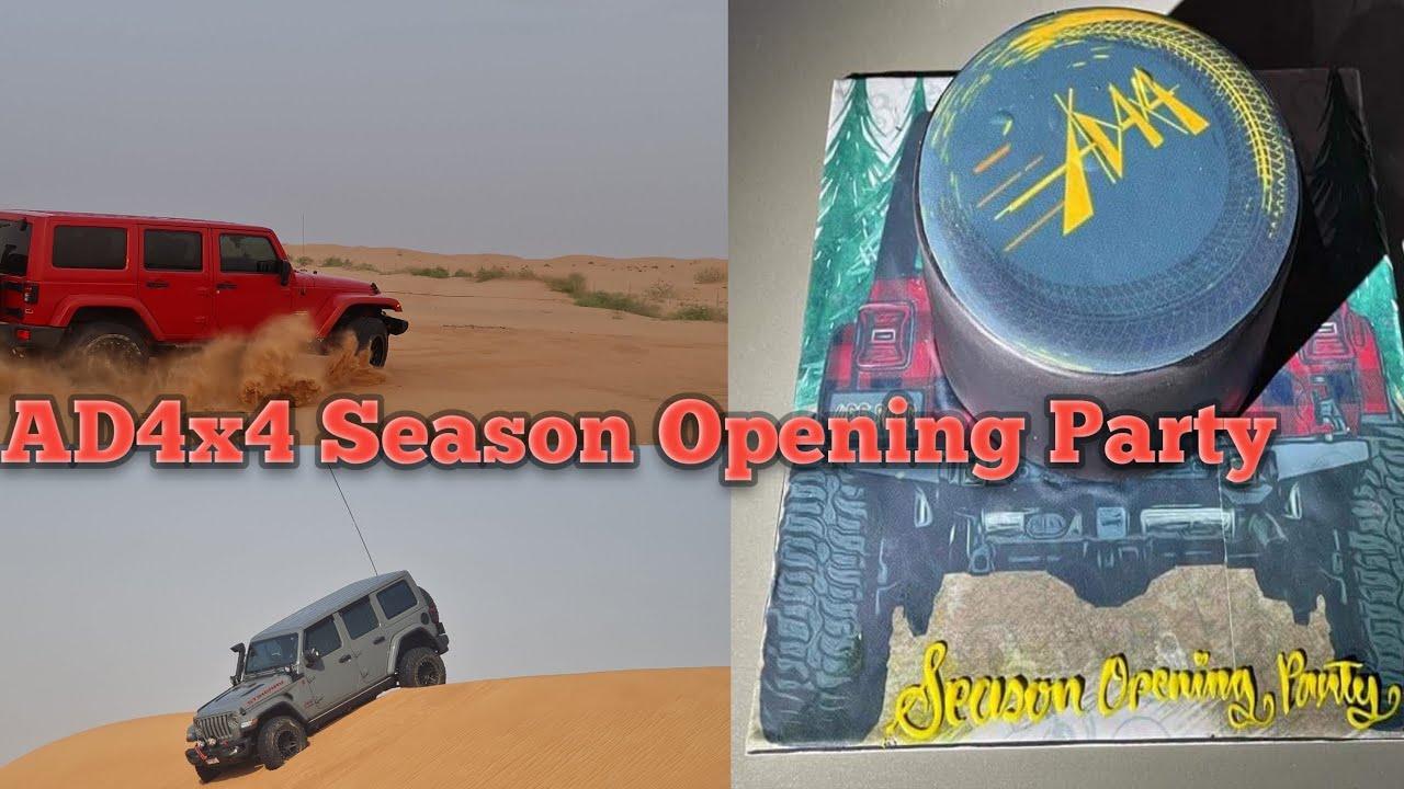 Season Opening Ceremony By AD4x4 Club|Evening Sunset Desert Drive|Dubai Chapter|Anna'Z-EatRaveL
