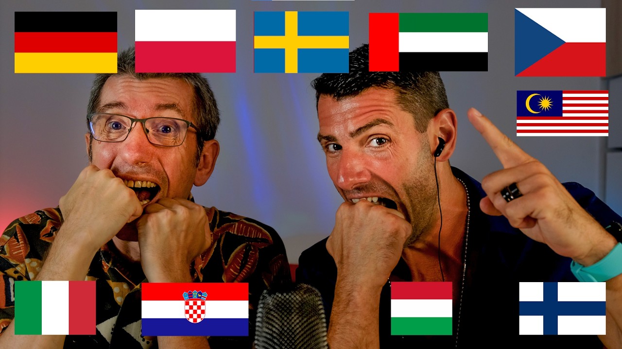 Explore ASMR Triggers  in 10 Languages - CHALLENGES: Polish, German, Finnish, Czech and More