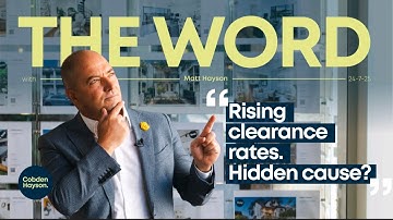 Clearance Rates Are Rising - But Not For The Reason You Think | The Word - July 24