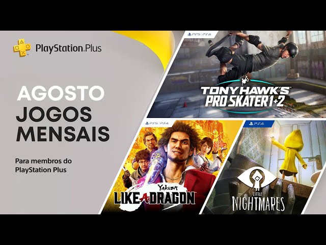 PS Plus: Jogos Grátis de Agosto foram revelados