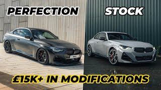 BUILDING A 2022 G42 M240i IN LESS THAN 10 MINUTES (£15K IN MODS)