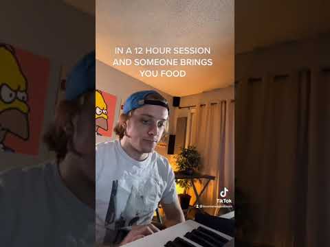 in a 12 hour studio session and someone brings you food hqdefault