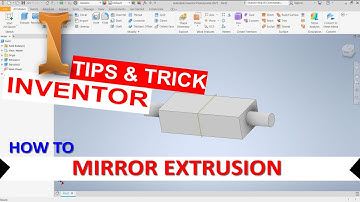 Inventor How To Mirror Extrusion