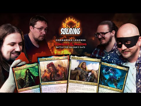 On teste les DECKS PRÉCONS BALDUR'S GATE ? | SOLRING #1 - Gameplay Commander Multi Magic