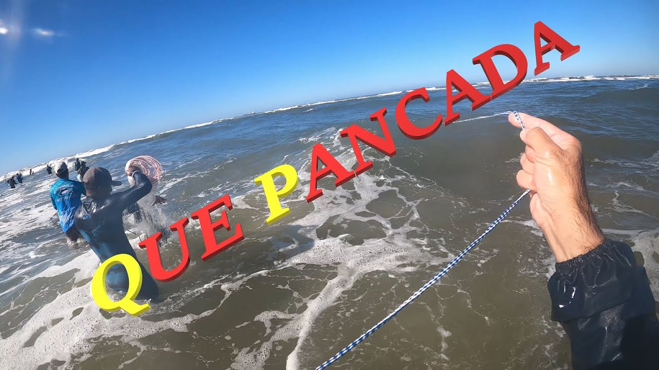 MAIOR PAMPO DA MINHA VIDA ! PESCARIA DE TARRAFA BARRA DE IMBÉ!