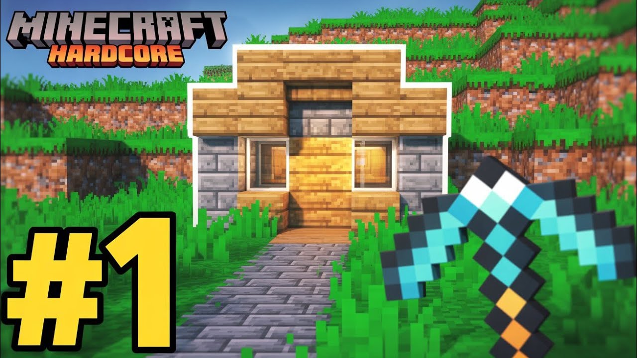 WELCOME TO MY MINECRAFT HARDCORE WORLD #1 - YouTube