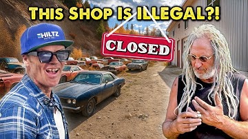 Mike Hall Gives Bad Chad a Tour of His Illegal Rust Valley Shop!