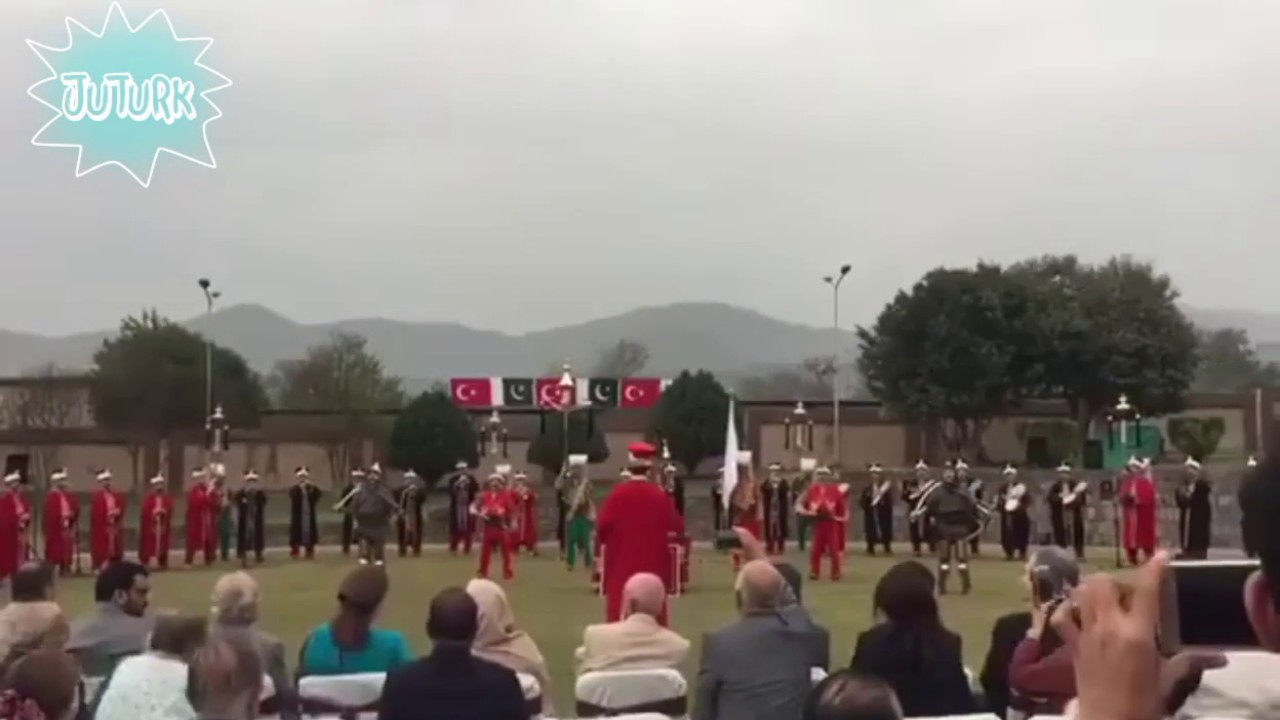Mehter band of turkey playing famous Pakistani national song Dil Dil Pakistan