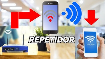 Convierte tu celular en un repetidor wi-fi amplifica la señal por toda la casa.