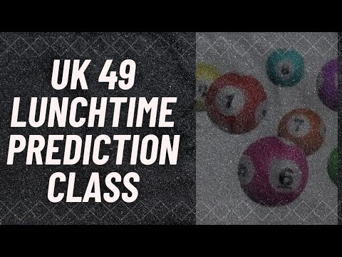 UK 49 Lunchtime bonus and banker predictions for today. 7th July 2022