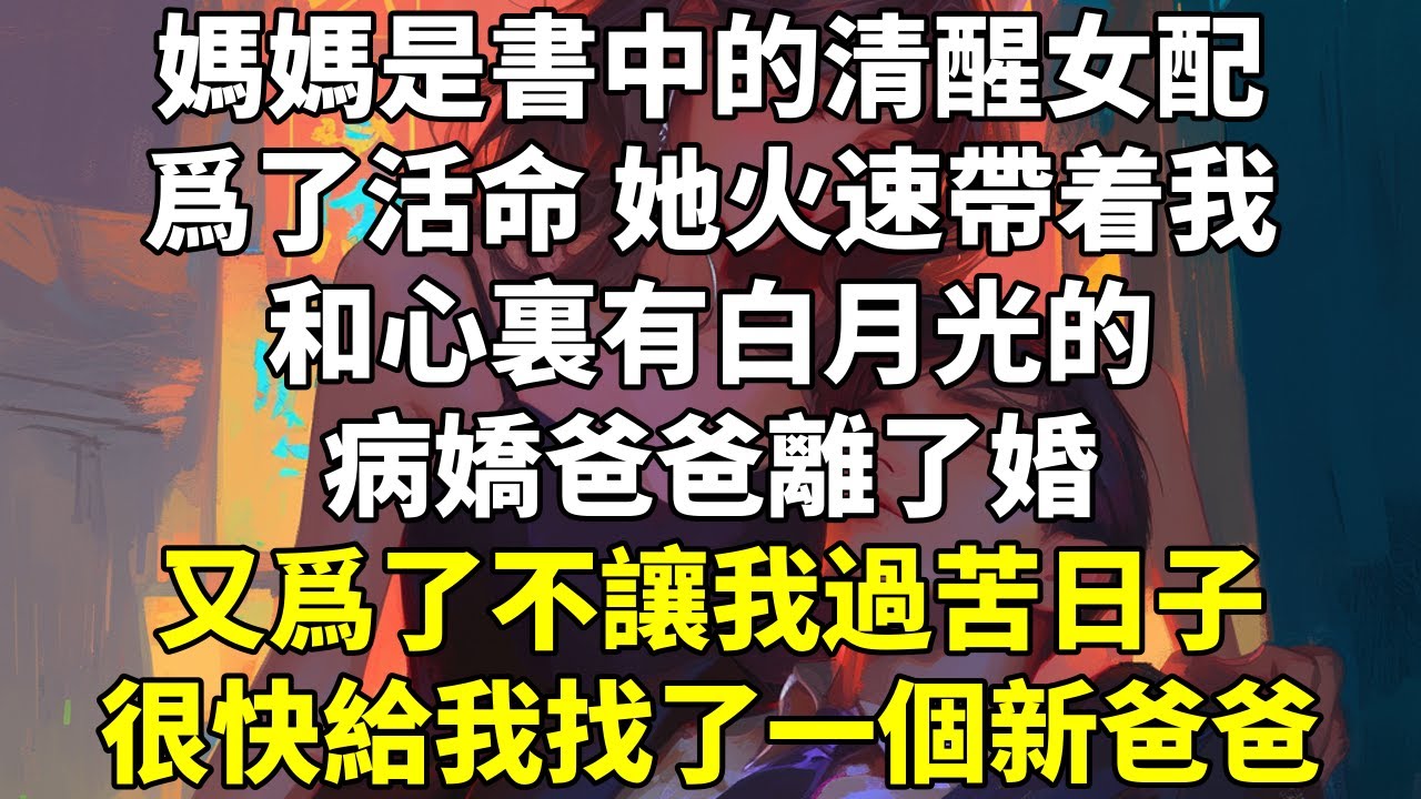媽媽是書中的清醒女配。   爲了活命，她火速帶着我，和心裏有白月光的病嬌爸爸離了婚。 又爲了不讓我過苦日子，很快給我找了一個新爸爸。 新爸爸人帥錢多。 唯一的缺點是，前女友也多。