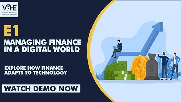 CIMA | E1 – Managing Finance in a Digital World | Explore How Finance Adapts to Technology | Demo
