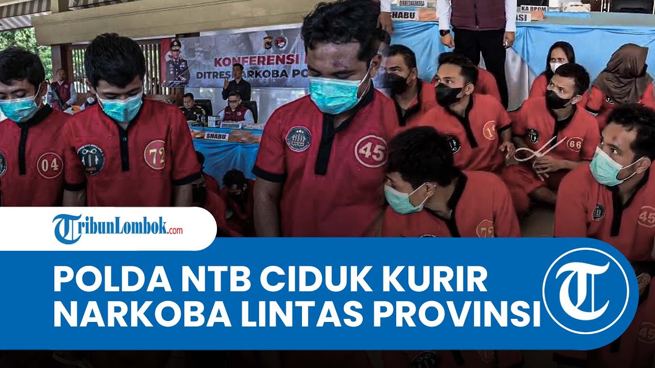 Polda NTB Tangkap Kurir Narkoba Lintas Provinsi, Iming-Iming Upah Jutaan Rupiah