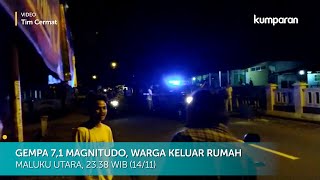 Gempa 7,1 Magnitudo di Maluku Utara, Potensi Tsunami