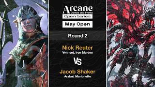 Round 2: Vynnset vs Arakni Marionette | May AGE New England Open | Season 4 | Flesh and Blood