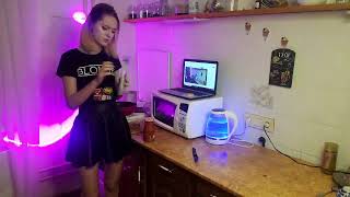 Weekend morning at home listening to cooking music and talking to people - vlog tatar4yk