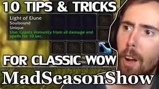 Asmongold Reacts to "10 Handy Tips & Tricks for Classic WoW - Episode 2" by MadSeasonShow