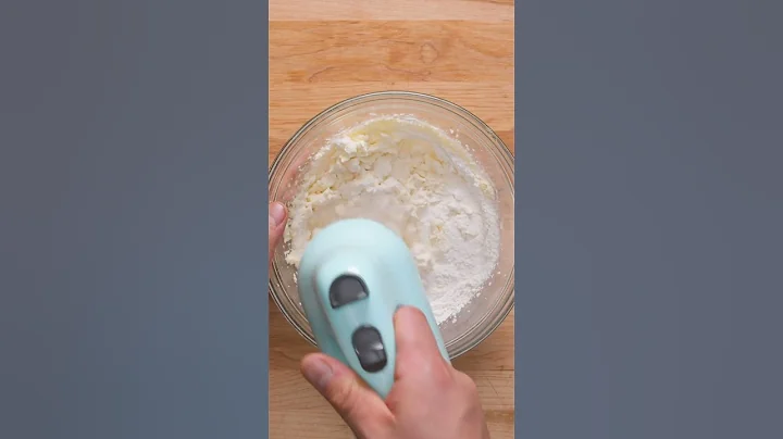 3 Ingredient Sugar Cookies - Dished #Shorts