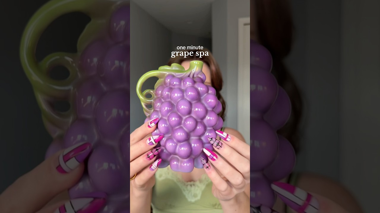 grape spa for tingles 🌟🍇 