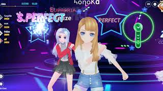 (Dream Dance Online) Pertama main langsung mode hard, BTS - DNA screenshot 5
