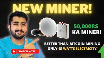 50,000Rs New Crypto Miner | More Profitable than Bitcoin Mining | Best for Home Miners (Hindi) 🚨