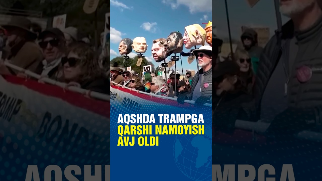 AQShda Trampga qarshi namoyish avj oldi