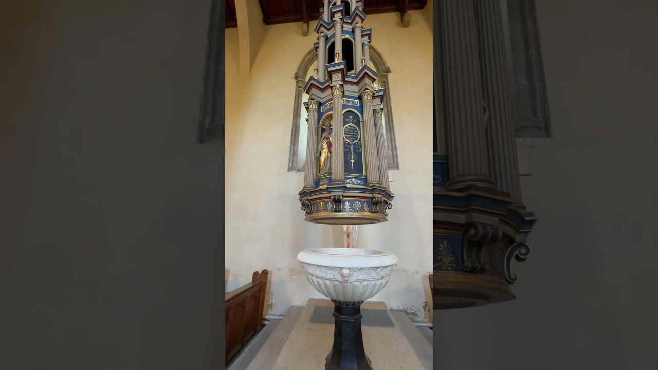 Baptismal Font Neo classical cover