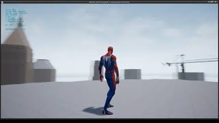 Unreal engine 4 Spider-Man for PS4