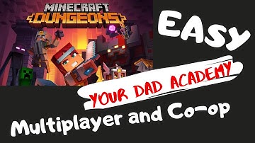 Minecraft Dungeons - How To Setup Multiplayer Local Co-op