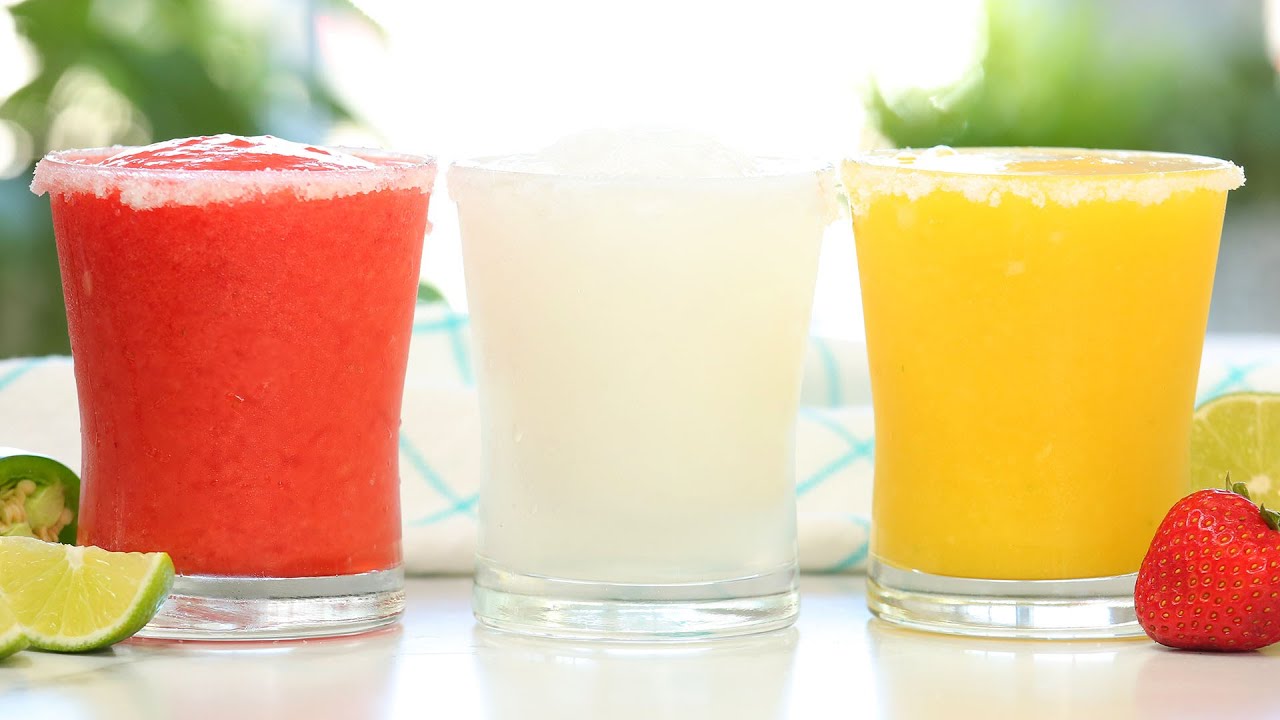 Frozen Margaritas 3 Delicious Ways | Frosty Summer Drinks | The Domestic Geek