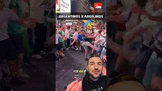 Cenas lamentáveis das torcidas da Argentina e Argélia na copa do mundo. Resenha?