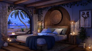 Summer Night Ambience 🌊🔥Relaxing Waves Sounds For Sleep | Gentle Crackling Fireplace | 10 Hours by RainRider Ambience 60,743 views 10 months ago 10 hours