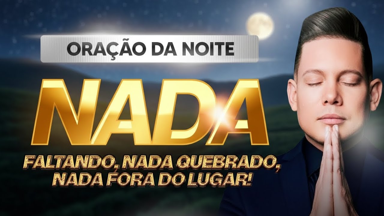 ORAÇÃO DA NOITE 31 DE DEZEMBRO ✝️ BISPO BRUNO LEONARDO