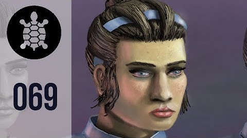 Kanaya Character Design in GIMP