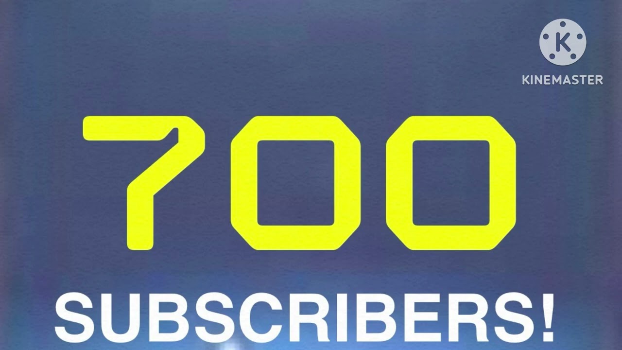 Wow! 700 subscribers! That’s a good achievement to start off the year!