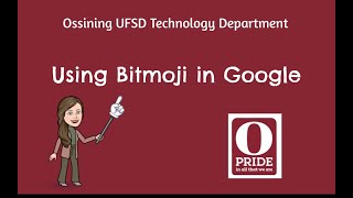 Using Bitmoji in Google