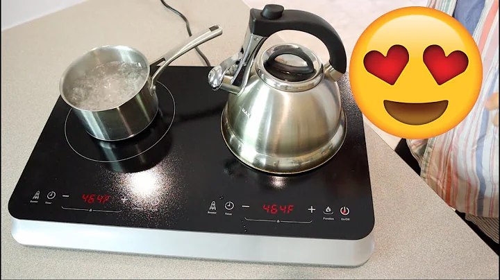 UNBOXING: COOKTRON Double Induction Cooktop Burner with Fast Warm-Up Mode | 2022 REVIEW