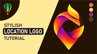 Location Logo Design in Coraldraw  | Coreldraw Tutorial | Simplified Tuts