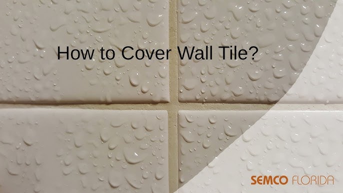 How To Cover Kitchen Wall Tiles Without Removing Them