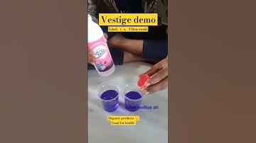 Lizol v/s Ultra swab 👆Vestige demo 2024