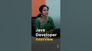 🔥Java Developer Interview #shorts #simplilearn