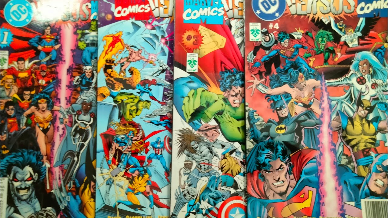 Dc versus Marvel comics 1 al 4 - YouTube