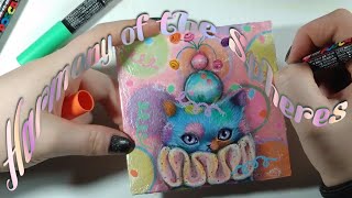 A Fleeting Harmony of the Spheres โก Painting process video with Anka Yanovna