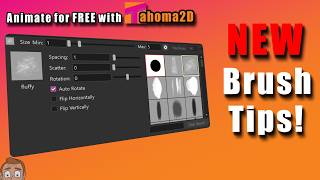 NEW Brush Tips in Tahoma2D