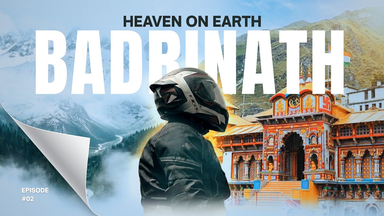 65KM Later...Finally Reached Badrinath | A Dream Ride Comes True | Nomadic Gangwar