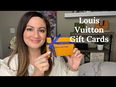 LOUIS VUITTON GIFT CARDS 2022- What to know