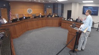 Aug 23, 2022, Sumter County Council regular meeting