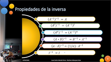 06 Transformaciones elementales e inversa de una matriz